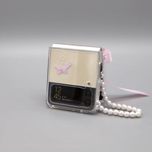 Load image into Gallery viewer, SECOND UNIQUE NAME Clear Ballet Ribbon Pink (Z FLIP)