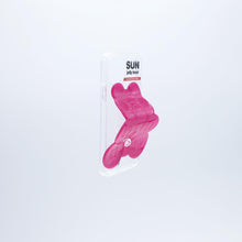 Load image into Gallery viewer, SECOND UNIQUE NAME SUN CASE CLEAR JELLY BEAR REDVIOLET