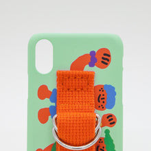 Load image into Gallery viewer, SECOND UNIQUE NAME Sun Case Patina Green Orange(Illust)