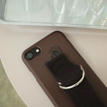 Load image into Gallery viewer, SECOND UNIQUE NAME Sun Case Choco Brown Brown(illust)