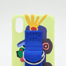 Load image into Gallery viewer, SECOND UNIQUE NAME Sun Case Lime Blue(Illust)