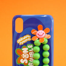 Load image into Gallery viewer, SECOND UNIQUE NAME Sun Case Bubble String Blue