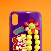 Load image into Gallery viewer, SECOND UNIQUE NAME Sun Case Bubble String Purple