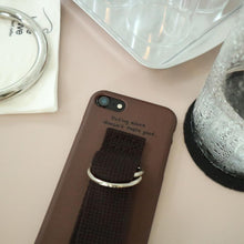 Load image into Gallery viewer, SECOND UNIQUE NAME Sun Case Choco Brown Brown(word)