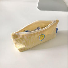 Load image into Gallery viewer, SECOND MORNING Lemony Checked Pen Case