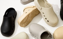 Load image into Gallery viewer, 23.65 Bisbee Rubber Mules Camel Butter