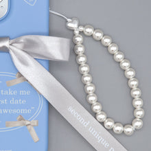 Load image into Gallery viewer, SECOND UNIQUE NAME Ballet Ribbon Case Silver