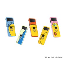 Load image into Gallery viewer, SLBS Eco Friends Maggie Simpsons Phone Case with ring for Galaxy Z Flip4
