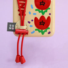 Load image into Gallery viewer, SECOND UNIQUE NAME Sun Case String Glossy Deep Ivory Tulip