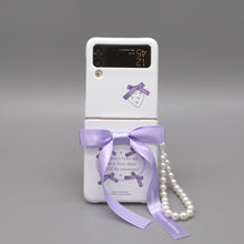 Load image into Gallery viewer, SECOND UNIQUE NAME Ballet Ribbon Purple (Z FLIP)