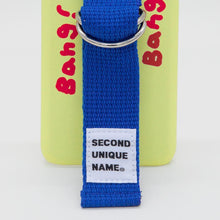 Load image into Gallery viewer, SECOND UNIQUE NAME Sun Case Lime Blue(word)