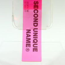 Load image into Gallery viewer, SECOND UNIQUE NAME Sun Case Pvc Clear Neon pink