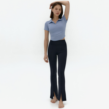 Load image into Gallery viewer, CONCHWEAR Bootcut Slit Leggings 4Colors