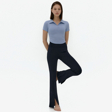 Load image into Gallery viewer, CONCHWEAR Bootcut Slit Leggings 4Colors