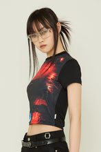 Load image into Gallery viewer, TARGETTO City Light Tee Shirt Black (tripleS Yubin's pick)
