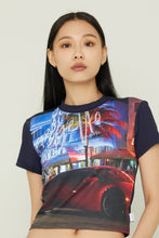 Load image into Gallery viewer, TARGETTO City Light Tee Shirt Navy