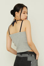 Load image into Gallery viewer, TARGETTO Layered Halterneck Sleeveless Grey (Dreamcatcher Yoohyeon、(G)I-DLE Soyeon's pick)