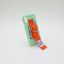 Load image into Gallery viewer, SECOND UNIQUE NAME Sun Case Patina Green Orange(word)