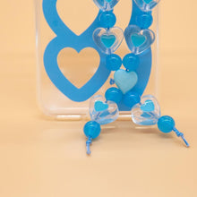 Load image into Gallery viewer, SECOND UNIQUE NAME Sun Case Heart Bubble Light Blue