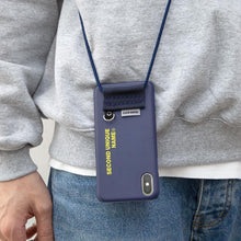 Load image into Gallery viewer, SECOND UNIQUE NAME Sun Case Cross 2 Navy