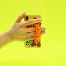Load image into Gallery viewer, SECOND UNIQUE NAME Sun Case Neon Chain Yellow