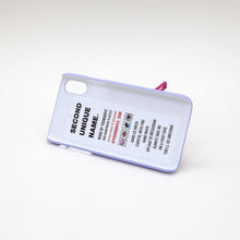 Load image into Gallery viewer, SECOND UNIQUE NAME Sun Case Rose Purple Deep Pink(word)