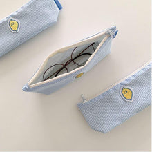 Load image into Gallery viewer, SECOND MORNING Lemony Checked Pen Case