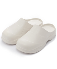 Load image into Gallery viewer, 23.65 Baguette Rubber Clogs Ecru Cream