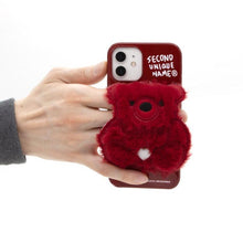 Load image into Gallery viewer, SECOND UNIQUE NAME Sun Case Patch Fur Bear Redvelvet