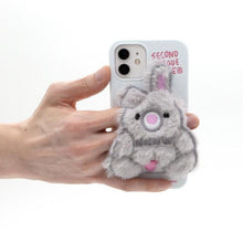 Load image into Gallery viewer, SECOND UNIQUE NAME Sun Case Patch Fur Rabbit Nose White