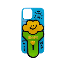 Load image into Gallery viewer, SECOND UNIQUE NAME Sun Case Flower Patch Sky Blue