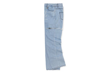 Load image into Gallery viewer, TARGETTO Side Slit Denim Pants Light Indigo (NMIXX Jiwoo's pick)