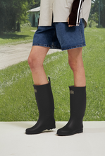 Load image into Gallery viewer, 23.65 Rain Boots Black