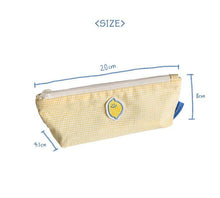 Load image into Gallery viewer, SECOND MORNING Lemony Checked Pen Case
