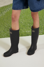 Load image into Gallery viewer, 23.65 Rain Boots Black