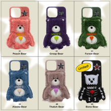 Load image into Gallery viewer, SECOND UNIQUE NAME Patch Star Peach Fur Bear