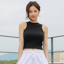 Load image into Gallery viewer, CONCHWEAR Bagel Ribbed Sleeveless 4Colors