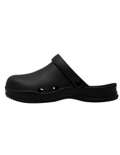 Load image into Gallery viewer, 23.65 Bisbee Rubber Mules Black