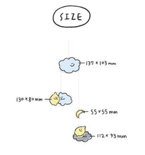 Load image into Gallery viewer, SECOND MORNING DIY Mobile Lemony&Cloud