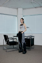 Load image into Gallery viewer, TARGETTO Layered Halterneck Sleeveless Grey (Dreamcatcher Yoohyeon、(G)I-DLE Soyeon's pick)