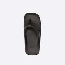 Load image into Gallery viewer, MULEBOY Square Z Flip Flop Black