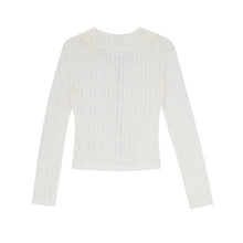 Load image into Gallery viewer, CITYBREEZE Lace Cardigan White