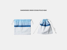 Load image into Gallery viewer, PHOTOZENIAGOODS Ganwondo Snow Ocean Pouch Bag