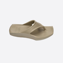 Load image into Gallery viewer, MULEBOY Square X Flip Flop Taupe
