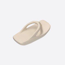 Load image into Gallery viewer, MULEBOY Square Z Flip Flop Cream