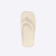 Load image into Gallery viewer, MULEBOY Square Z Flip Flop Cream
