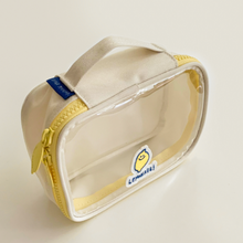 Load image into Gallery viewer, SECOND MORNING PVC Transparent Zipper Storage Bag Lemon
