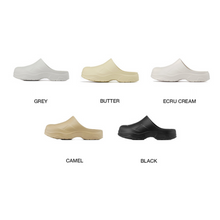 Load image into Gallery viewer, 23.65 Baguette Rubber Clogs Butter