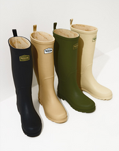 Load image into Gallery viewer, 23.65 Rain Boots Black
