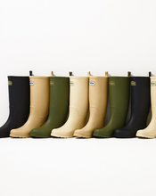Load image into Gallery viewer, 23.65 Rain Boots Black